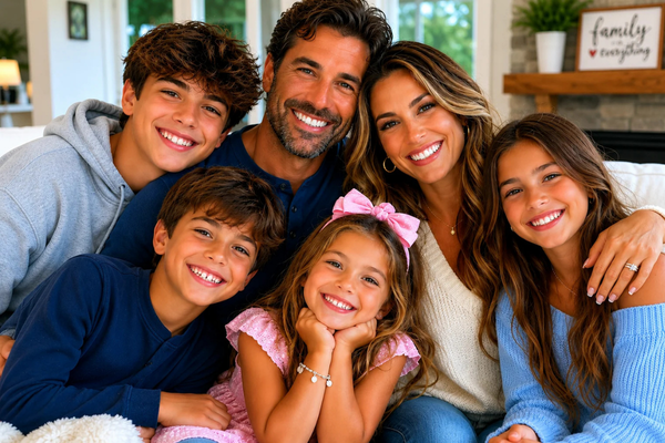 The Evolution of Airway- happy family smiling